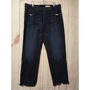 Cremioux Mens‎ Relaxed Fit Premium Denim Dark Wash Jeans Size 40x30